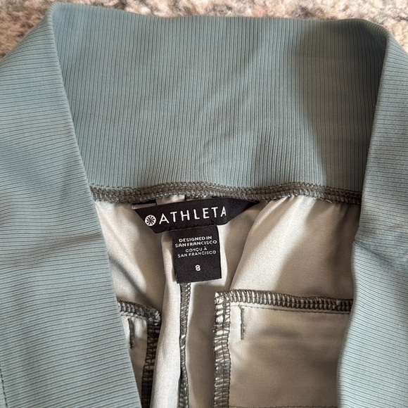 Athleta Nolita Slim Tapered Printed Crop Pants - Picture 4 of 11